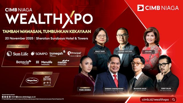 CIMB Niaga bakal gelar Wealth Xpo 2025. Foto: Istimewa.