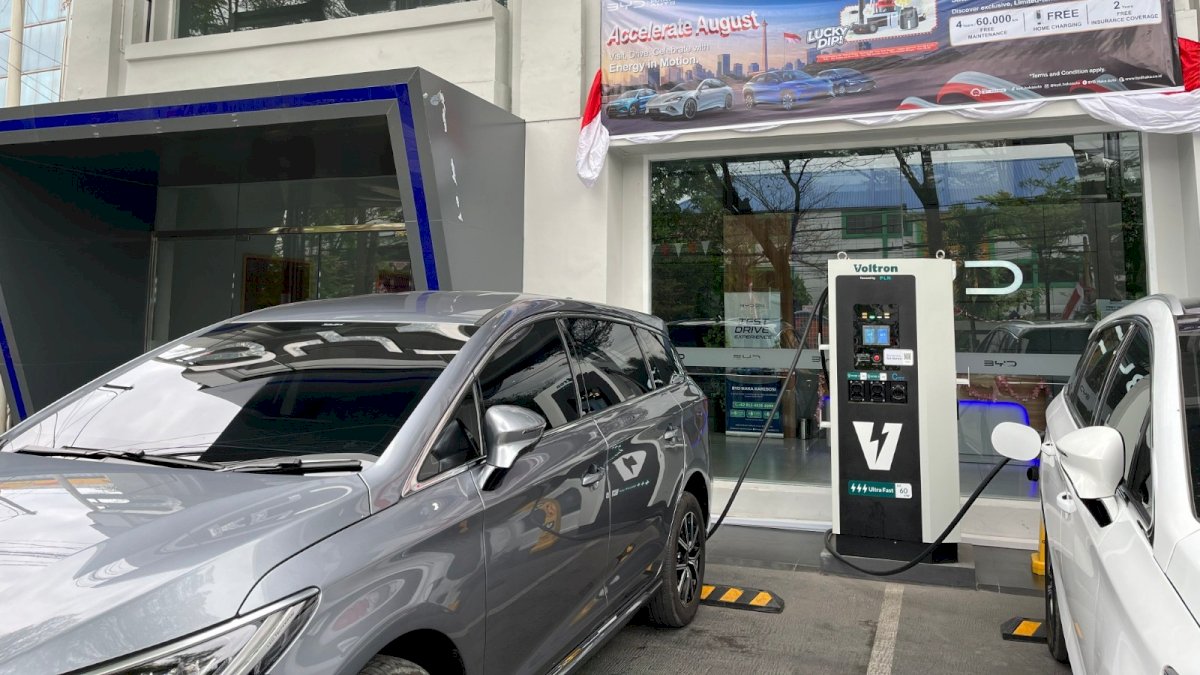 BYD Haka Karebosi Perkuat Pasar Mobil Listrik Sejak Hadir di Sulsel