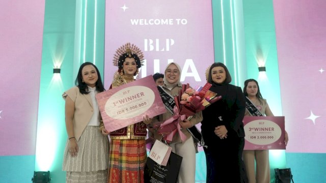 Make Up Competition BLP Pertama di Makassar yang berlangsung di Mal Ratu Indah. Foto: Istimewa. 
