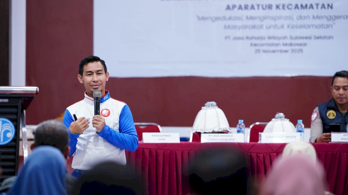 Dukung Program Intensifikasi Keselamatan Transportasi Jasa Raharja, Asmo Sulsel Beri Tips Berkendara Aman