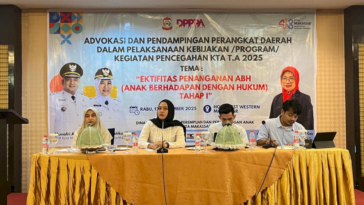 Efektivitas Penanganan Anak Berhadapan Hukum, DPPPA Makassar Perkuat Sinergi Antar Lembaga