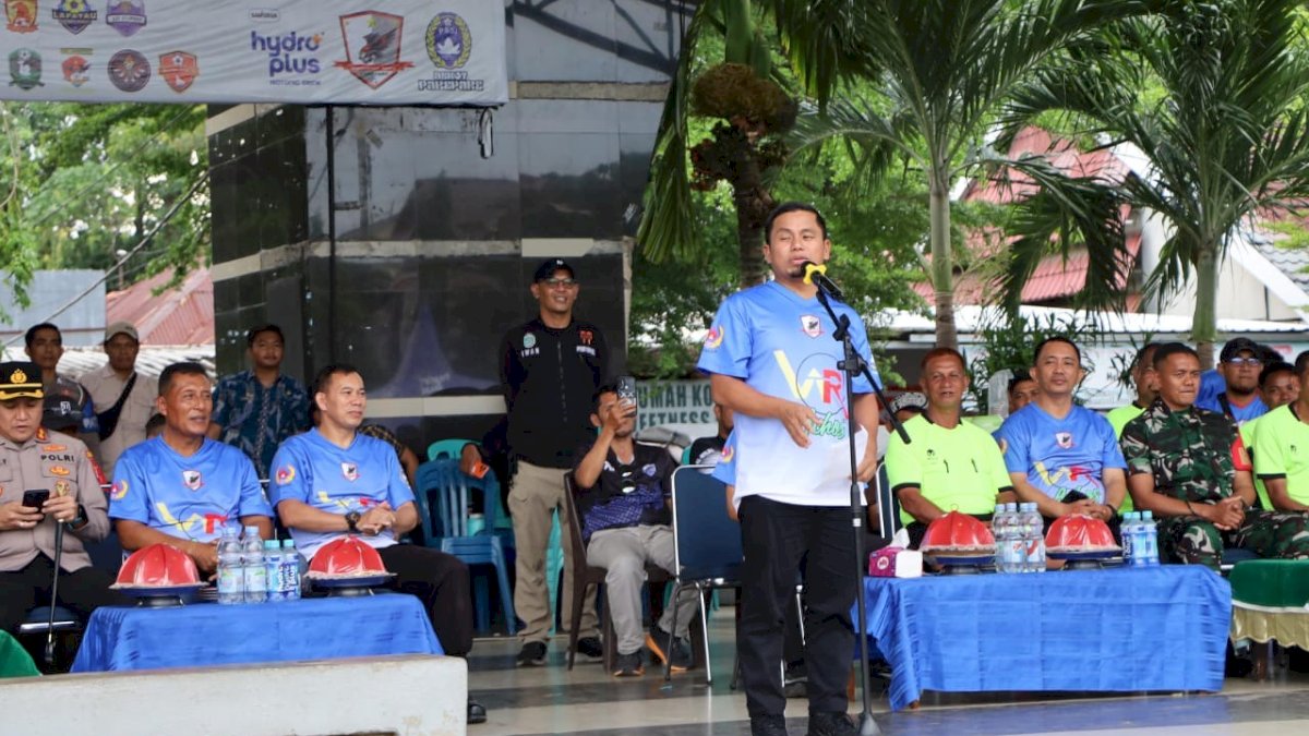 Wali Kota Parepare Tasming Hamid Buka Turnamen Sepak Bola Usia Dini Wali Kota Cup 2025