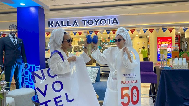 Pameran Novotel Makassar di Mal Ratu Indah. Foto: Istimewa.