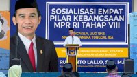 Sosialisasi Empat Pilar, Rudianto Lallo Dorong Masyarakat Jaga Toleransi
