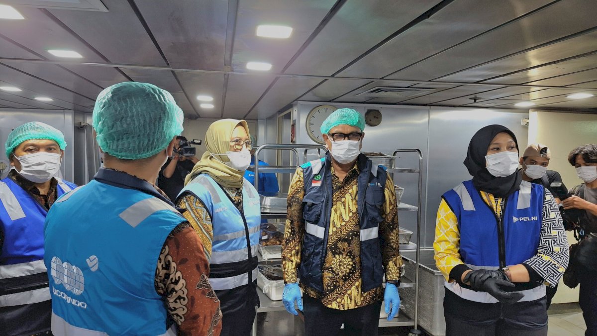 Tingkatkan Kualitas Layanan Pangan, Lima Kapal Penumpang PELNI Raih Sertifikasi HACCP
