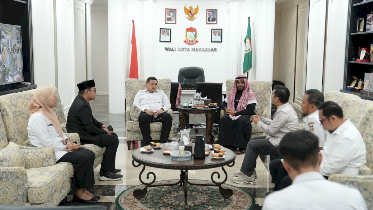 Pihak Universitas Ummul Qura Mekkah Temui Wali Kota Makassar dan Jajaki Kerja Sama Pendidikan