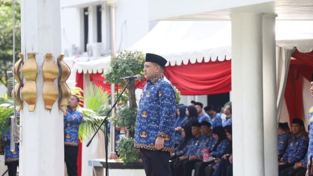Pimpin Upacara HUT ke-54 KORPRI, Munafri Serukan ASN Solid Fokus Wujudkan Asta Cita Presiden