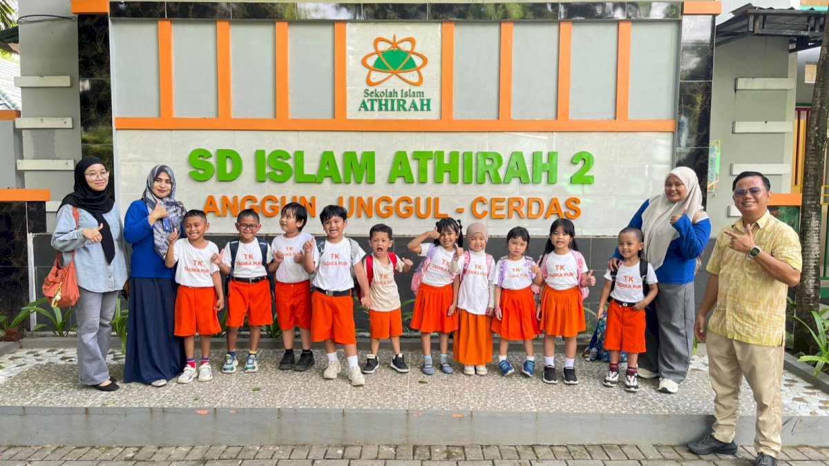 Beri Pengalaman Baru, Trial Class SD Islam Athirah 2 Hadirkan Interaksi Lintas Sekolah
