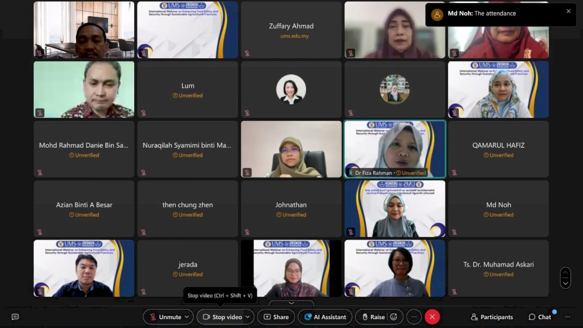 Kolaborasi Riset Unismuh dan Universiti Malaysia Sabah Bahas Tantangan Pangan di Era Perubahan Iklim