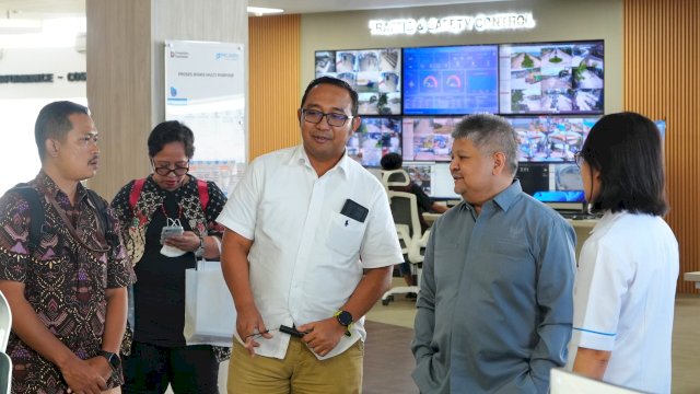 Kemenko Perekonomian saat mengunjungi MNP. Foto: Istimewa.