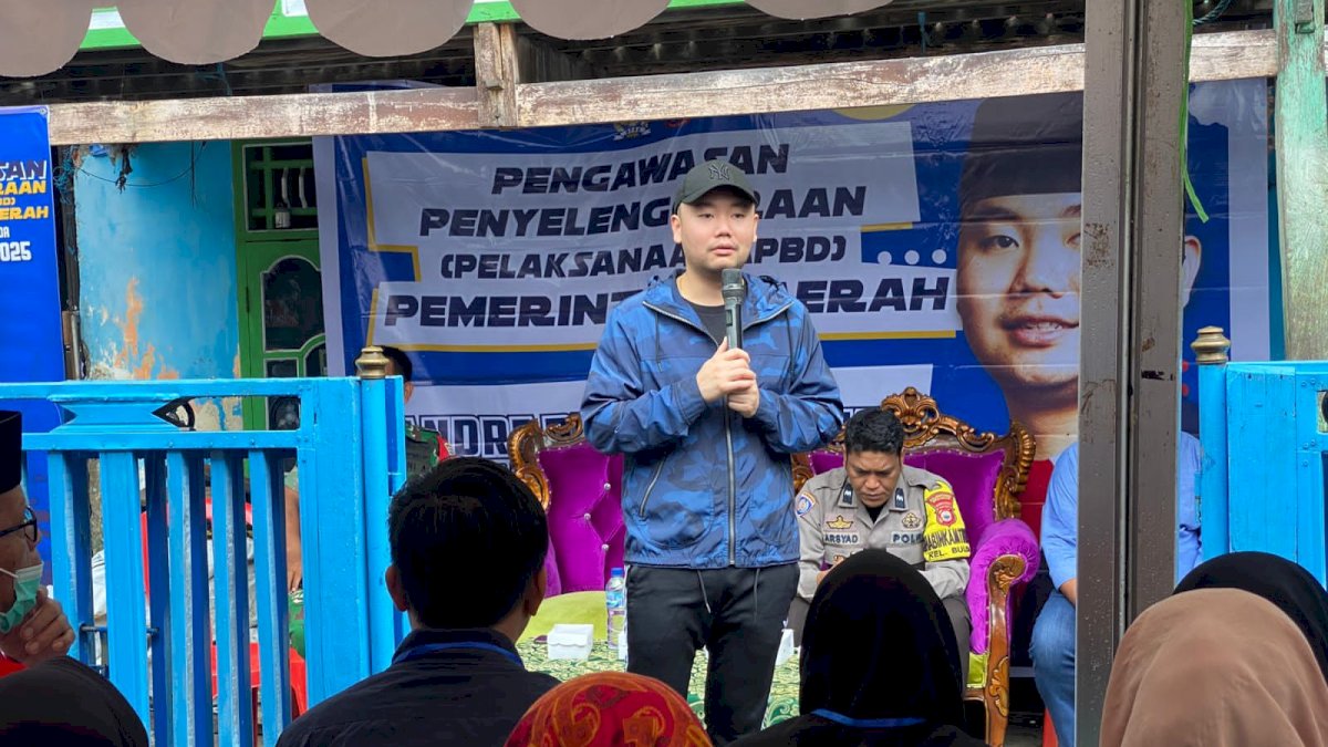 Andre Tanta Akhiri Rangkaian Pengawasan APBD Bersama Warga Buloa