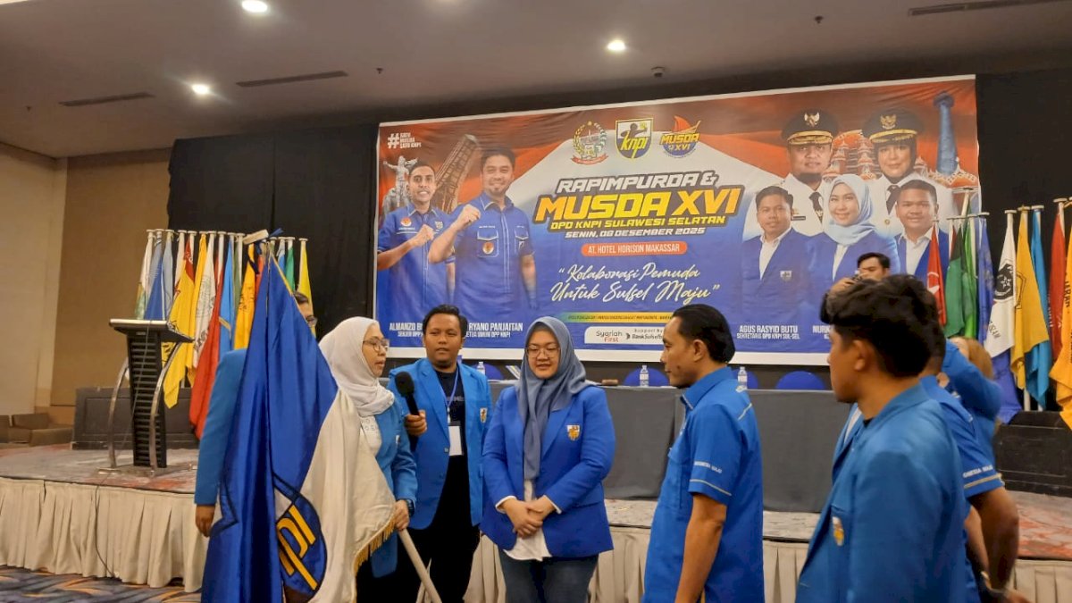 Tak Tertandingi, Vonny Ameliani Suardi Raih Kursi Ketua KNPI Sulsel