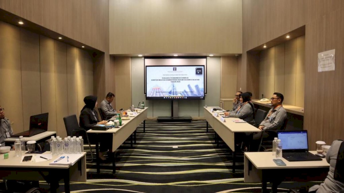 Evaluasi Kinerja 2025, Kakanwil Kemenkum Sulsel Paparkan Capaian dan Tantangan Strategis
