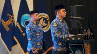 Upacara Bela Negara, Kanwil Kemenkum Sulsel Bersama Tiga Kanwil Teguhkan Komitmen Jaga Keutuhan Bangsa