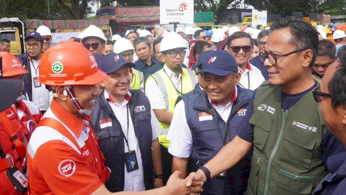 TelkomGroup Bersama Danantara dan BUMN Kirim Relawan dan Bantuan di Masa Pemulihan di Aceh