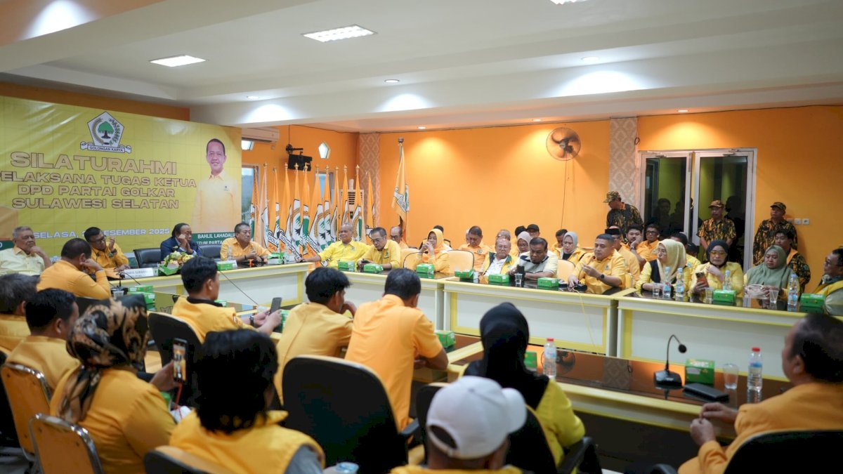 Musda Golkar Sulsel Dijadwalkan Januari, Muhidin Harap Bisa Aklamasi