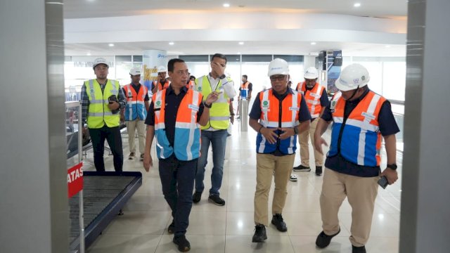 Direktur Teknik Pelindo Tinjau Kesiapan Pelabuhan di Sulsel Hadapi Nataru. Foto: Istimewa.