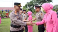 Pimpin Kenaikan Pangkat 54 Personel, Kapolres AKBP Restu Wijayanto : Tahun Baru, Pangkat dan Semangat Baru