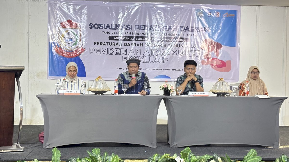 Sosialisasi Perda ASI Eksklusif, Ruslan Lallo Dorong Penguatan Edukasi ke Masyarakat