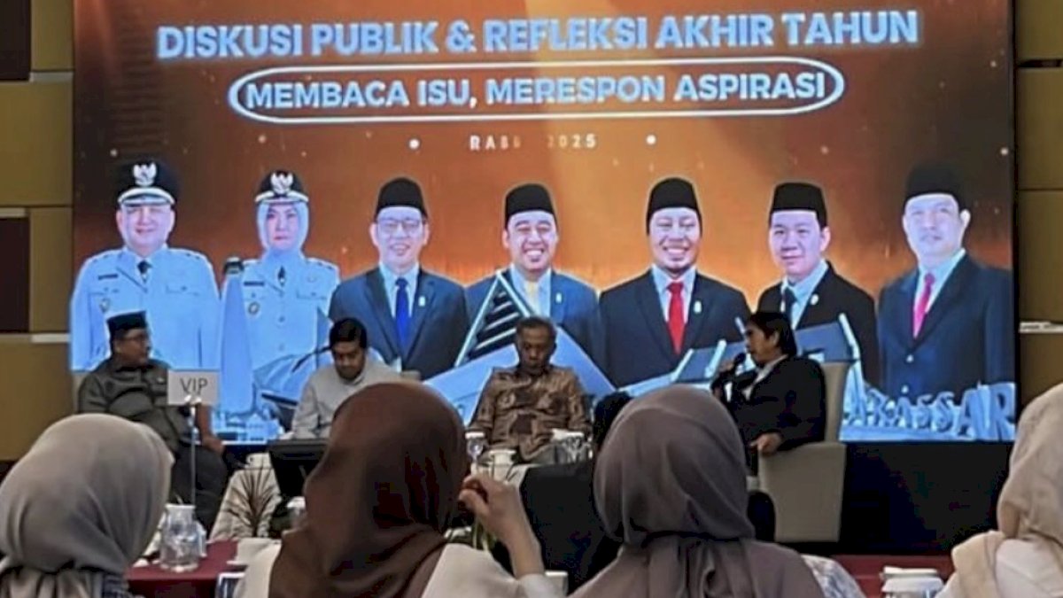 Refleksi Akhir Tahun DPRD Makassar, Kecamatan Tallo Hadiri Diskusi Publik