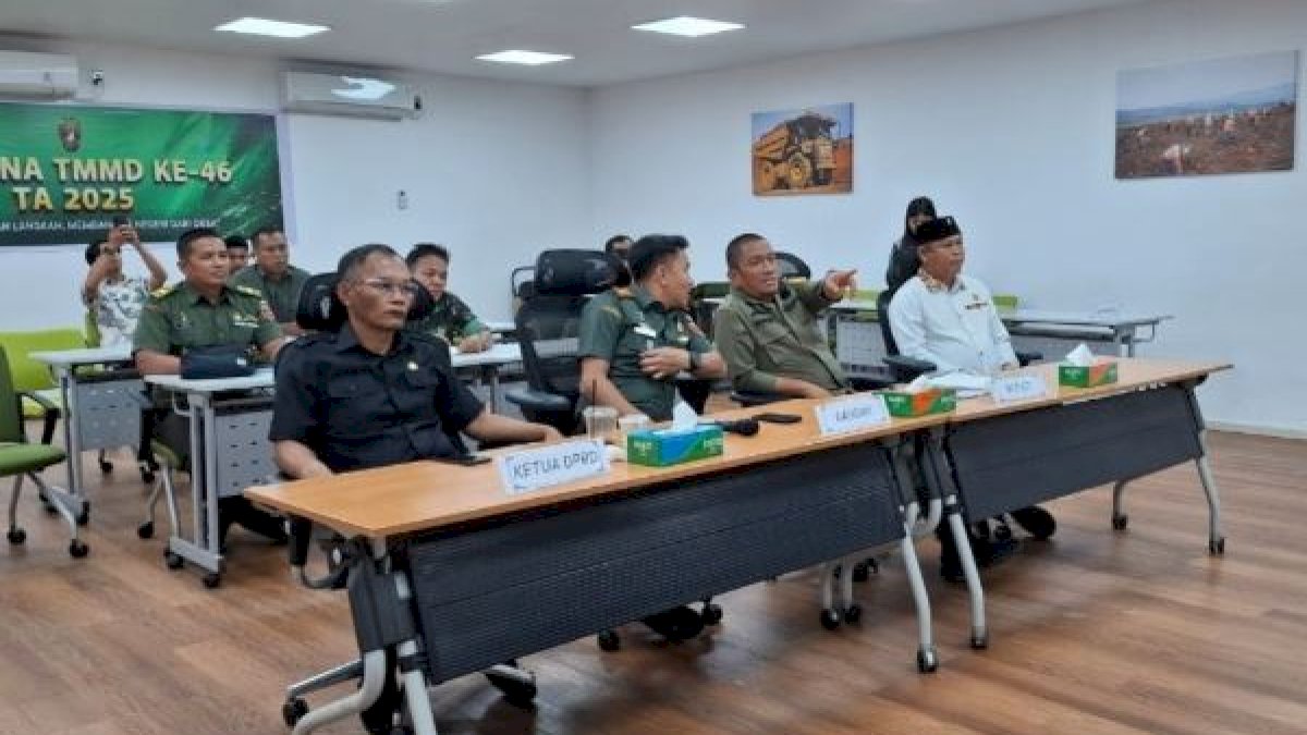 DPRD Luwu Timur Apresiasi Pelaksanaan TMMD ke-46 yang Percepat Pembangunan Desa