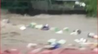 VIDEO: Gudang Surya Toserba Jebol Diterjang Banjir Cirebon, Barang Dagangan Hanyut
