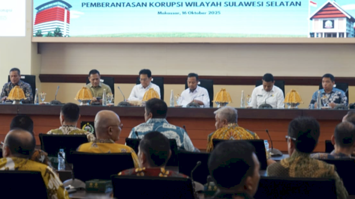 Pimpinan DPRD Luwu Timur Hadiri Rakor Pemberantasan Korupsi Sulsel 2025