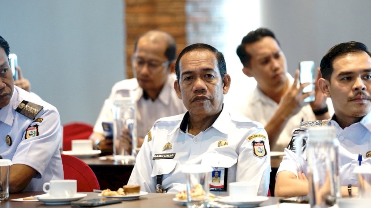 Camat Tallo Ramli Lallo Hadiri High Level Meeting Satgas Koperasi Kelurahan Merah Putih Kota Makassar