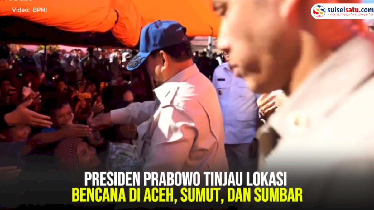 VIDEO: Presiden Prabowo Tinjau Lokasi Bencana di Aceh, Sumut, dan Sumbar