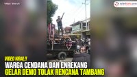 VIDEO: Warga Cendana dan Enrekang Gelar Demo Tolak Rencana Tambang