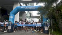 Veloz Hybrid Fun Run Kalla Toyota Ajak Masyarakat Hidup Sehat