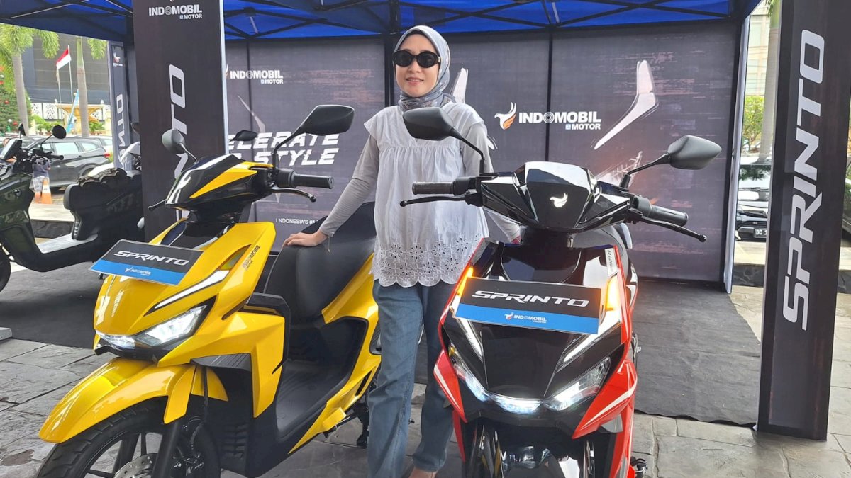 Motor Listrik Sprinto Resmi Mengaspal di Kota Makassar, Harga Mulai Rp26 Jutaan