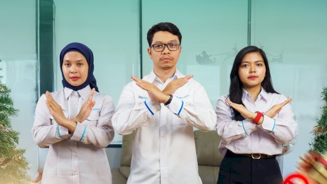 SPJM tegaskan komitmen larangan gratifikasi. Foto: Istimewa.