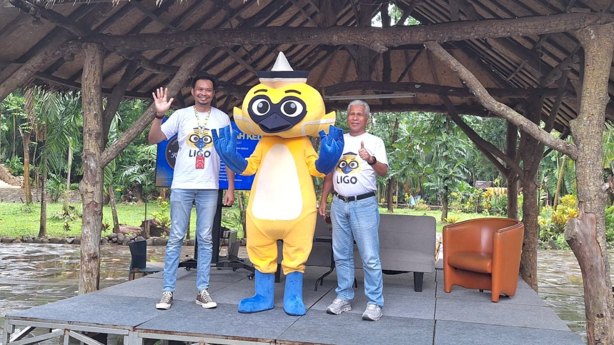 Ligo, Maskot Baru BWP yang Terinspirasi dari Burung Endemik Sulsel
