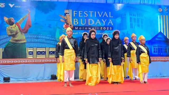 Festival Budaya Morowali PT Vale. Foto: Istimewa.