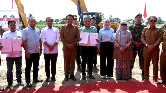 PT Vale bersama Pemkab Luwu Utara. Foto: Istimewa. 