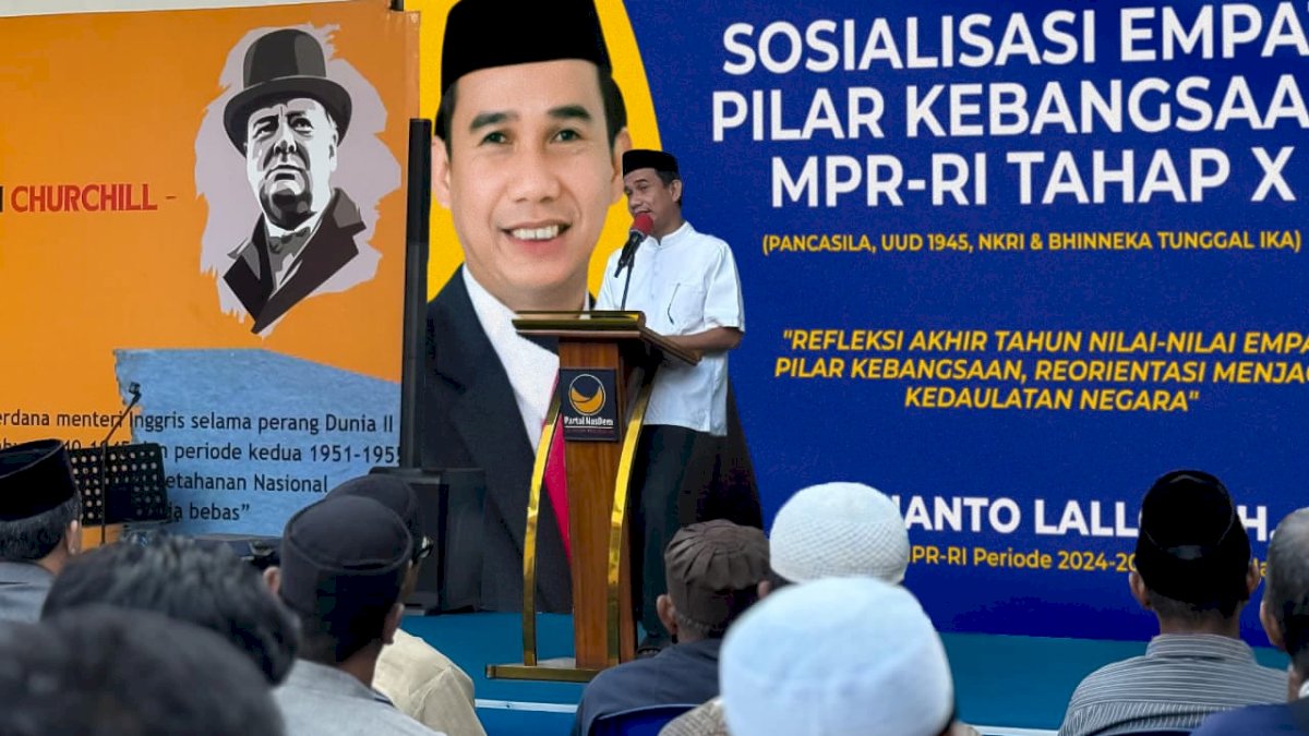 Refleksi Akhir Tahun, Rudianto Lallo Ajak Masyarakat Perkuat Nilai Empat Pilar Kebangsaan