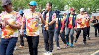 Sabtu Sehat Juara di Sorowako, Wakil Ketua DPRD Luwu Timur Turut Hadir
