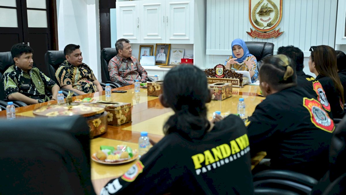 Wakil Wali Kota Makassar Terima Audiensi DPC Pandawa Pattingalloang, Bahas Kolaborasi Program Sosial