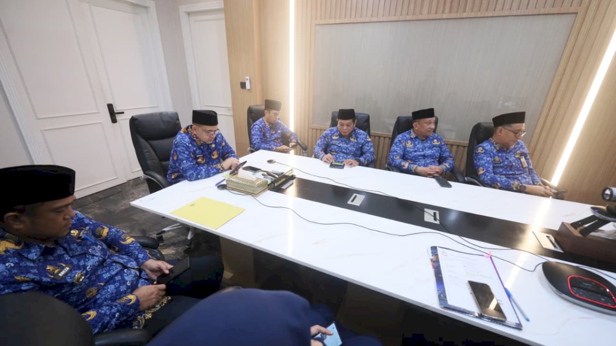 Wali Kota Makassar Ikuti Rakornas Mendagri Bahas Antisipasi Nataru dan Mitigasi Bencana