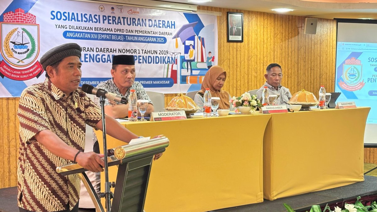 Sosialisasi Perda Nomor 1 tahun 2019, Ruslan Lallo Dorong Penguatan Mutu Pendidikan