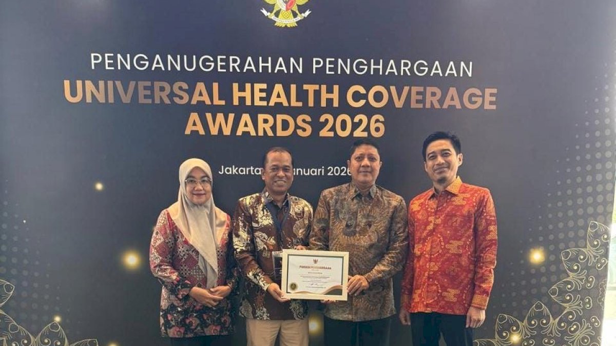 Makassar Raih UHC Award 2026 Kategori Pratama di Era Kepemimpinan Munafri
