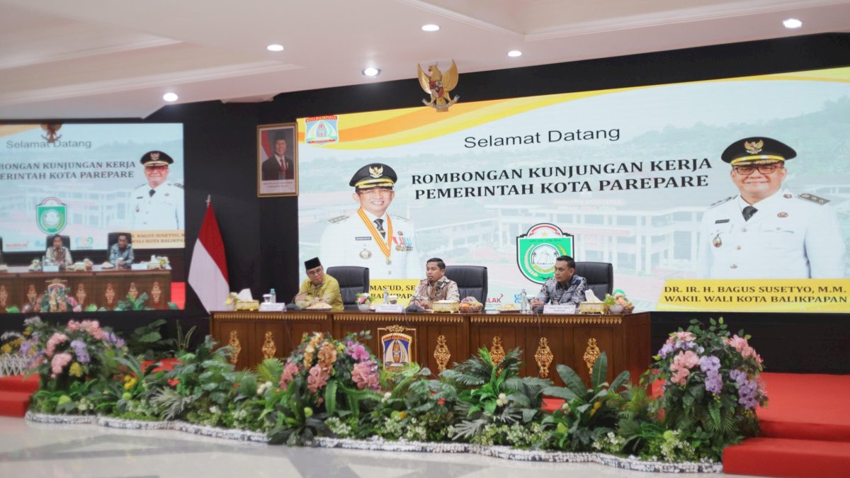 Wali Kota Parepare Kunjungan Kerja ke Balikpapan, Bahas Pengembangan Ekonomi Daerah