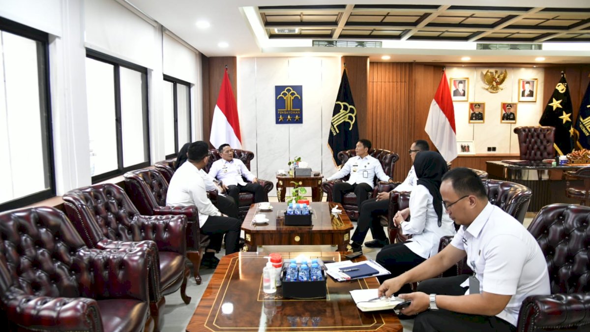 Kakanwil Kemenkum Sulsel Bertemu Sekretaris Jenderal Bahas Penertiban Barang Milik Negara