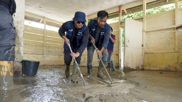 Telkom gelar bakti sosial membantu pemulihan Aceh. Foto: Istimewa.