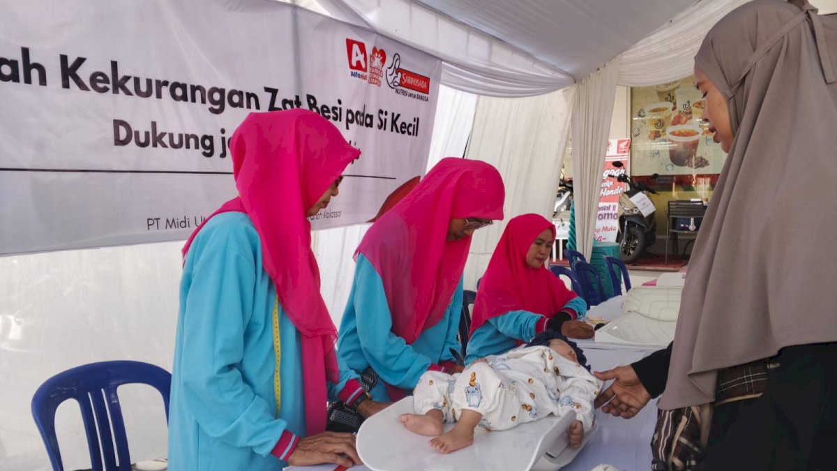Cegah Kekurangan Zat Besi pada Balita, Alfamidi Edukasi Orang Tua di Makassar