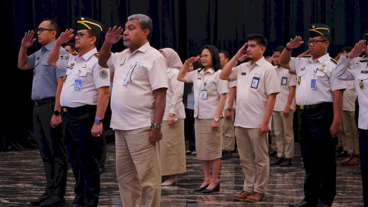 Kanwil Kemenkum Sulsel Ikuti Apel Bersama dengan Kemenko, Perkuat Sinergi Antar Kementerian