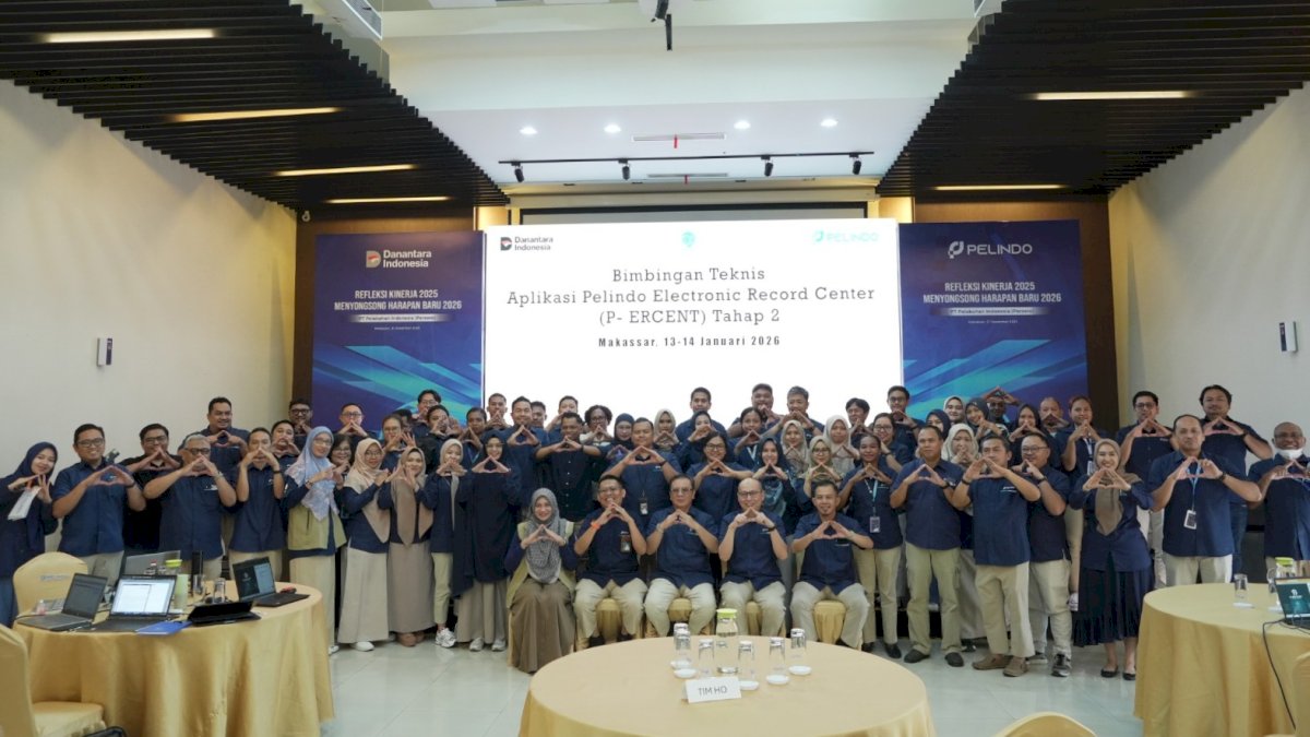 Pelindo Regional 4 Perkuat Tata Kelola Arsip Digital Melalui Bimtek Aplikasi P-ERCENT Tahap 2