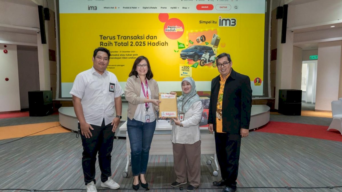 Apresiasi Loyalitas Pelanggan Setia, IM3 Umumkan Pemenang Pesta Hadiah IMPoin 2025
