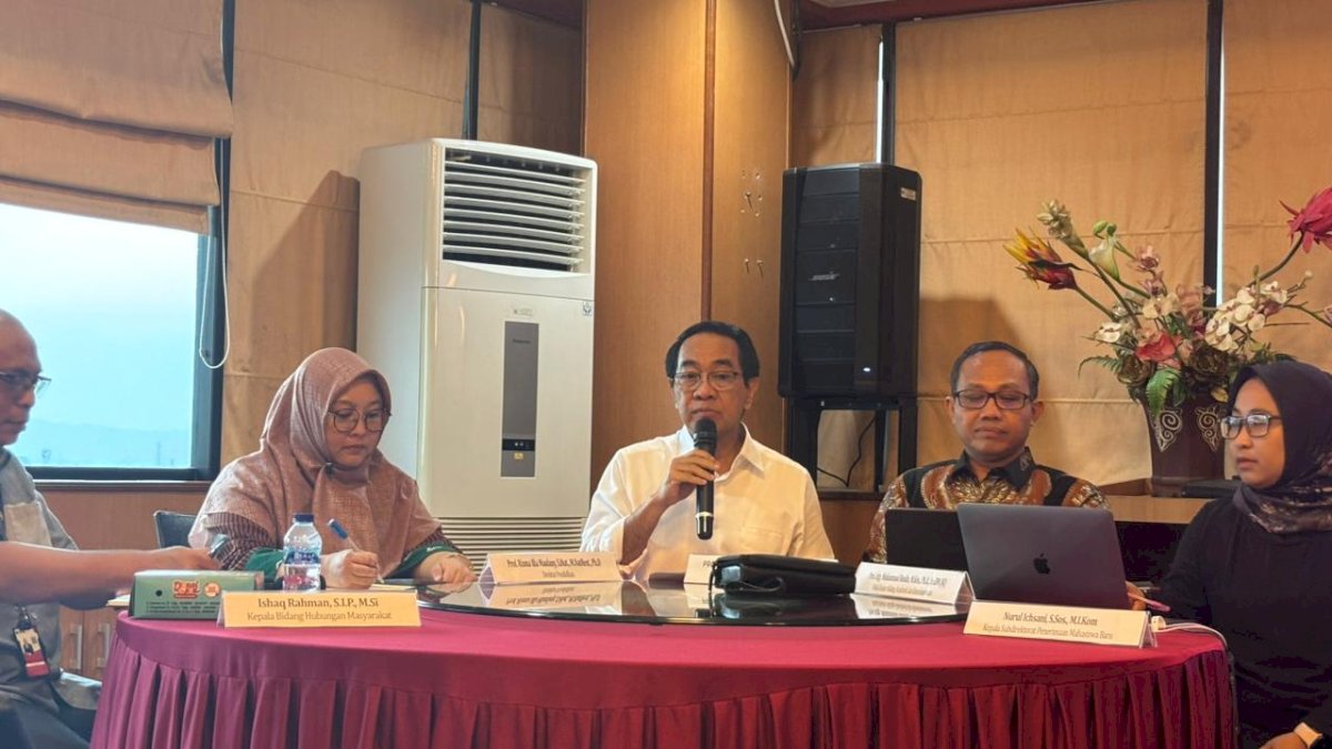 Rektor Unhas Tegaskan SNPMB 2026 Lebih Selektif demi Kualitas Pendidikan